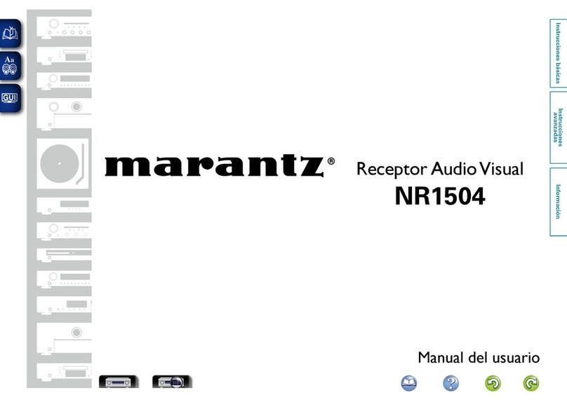 Marantz NR1504 Guía del usuario