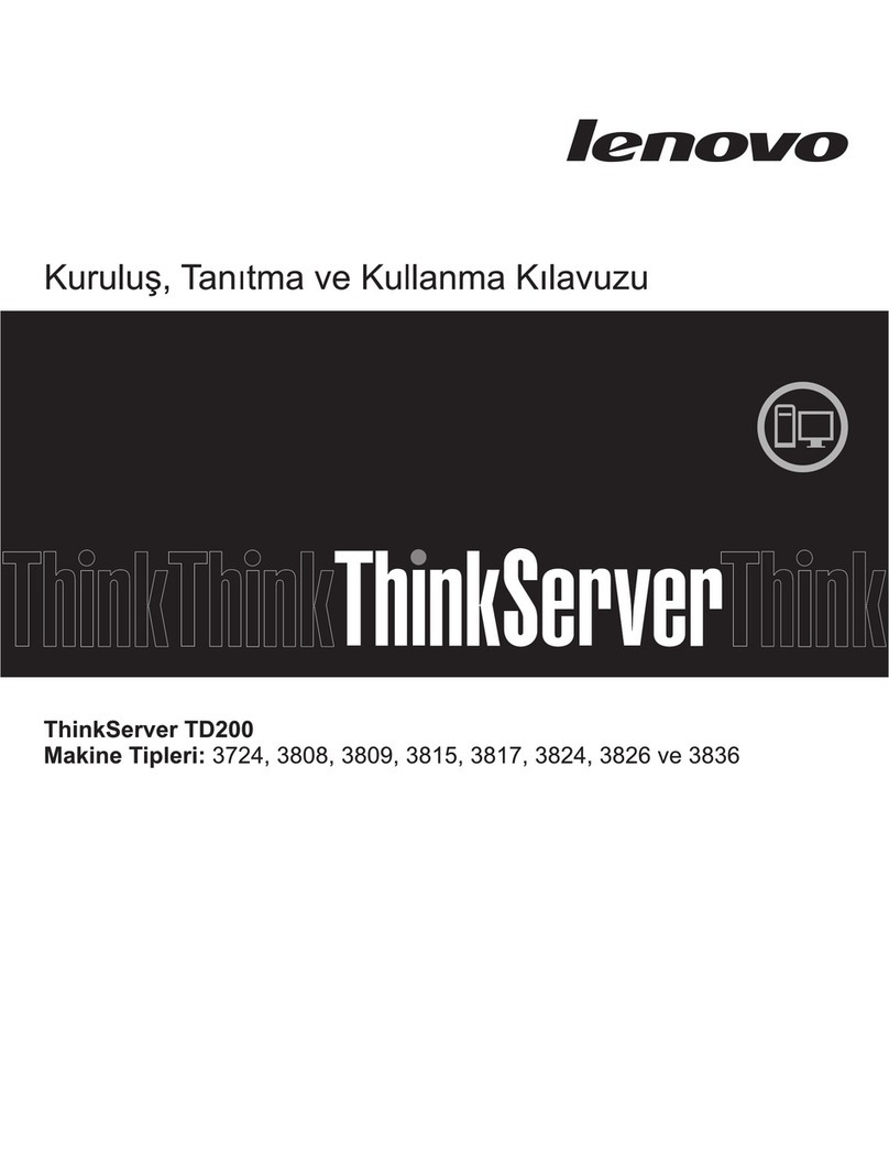 Lenovo ThinkServer TD200 Manual de usuario