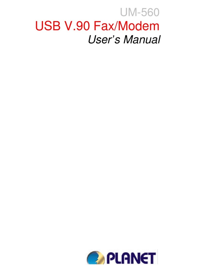 Planet UM-560 Manual de usuario