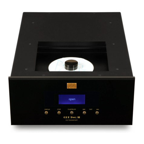 Audio Note CDT - Two Manual técnico