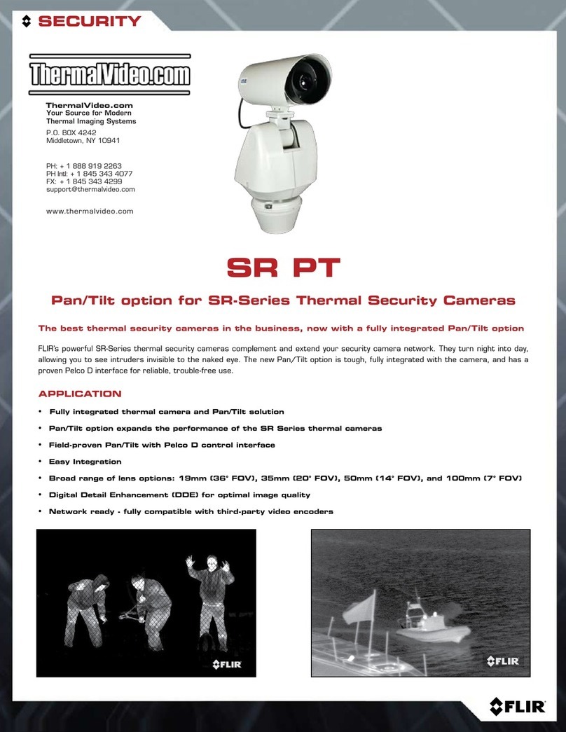 FLIR SR PT Manual de usuario
