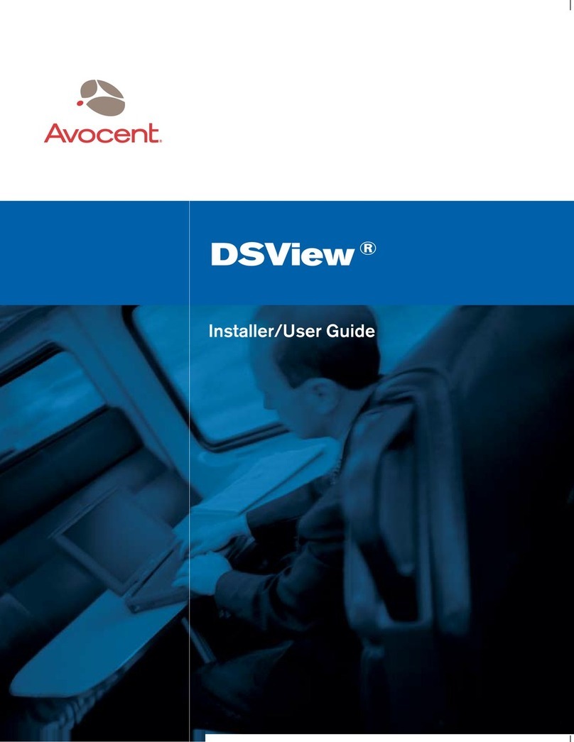 Avocent DSView Instrucciones de instalación y mantenimiento