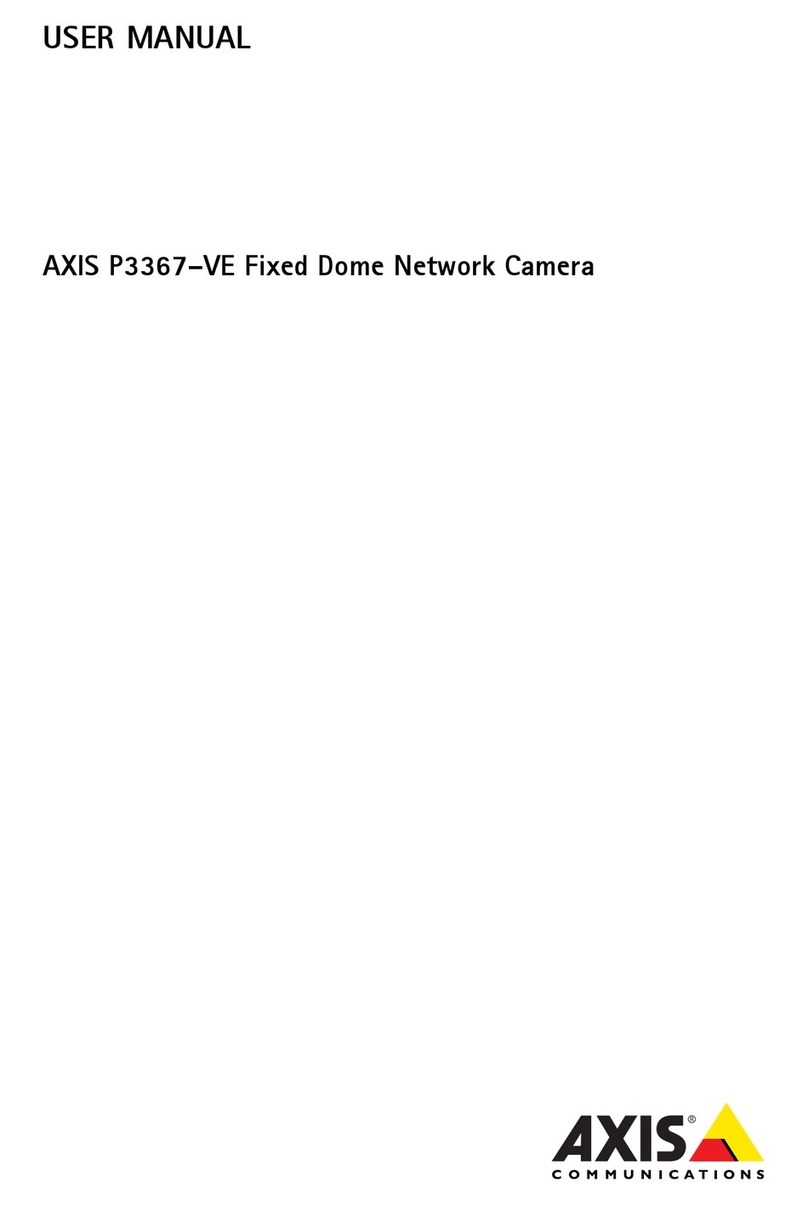 Axis P3367-VE Manual de usuario Axis P3367-VE Manual de usuario