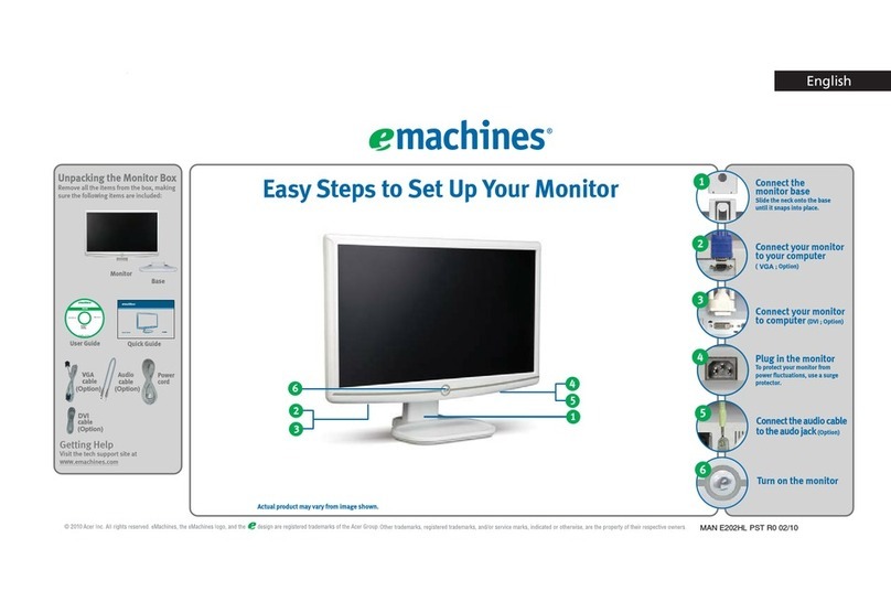 eMachines E202HL Manual de usuario