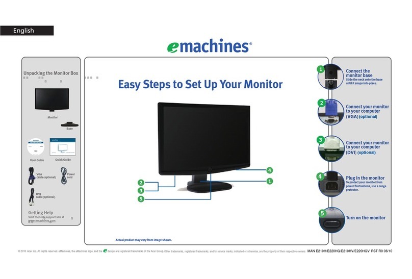 eMachines E210HV Manual de usuario