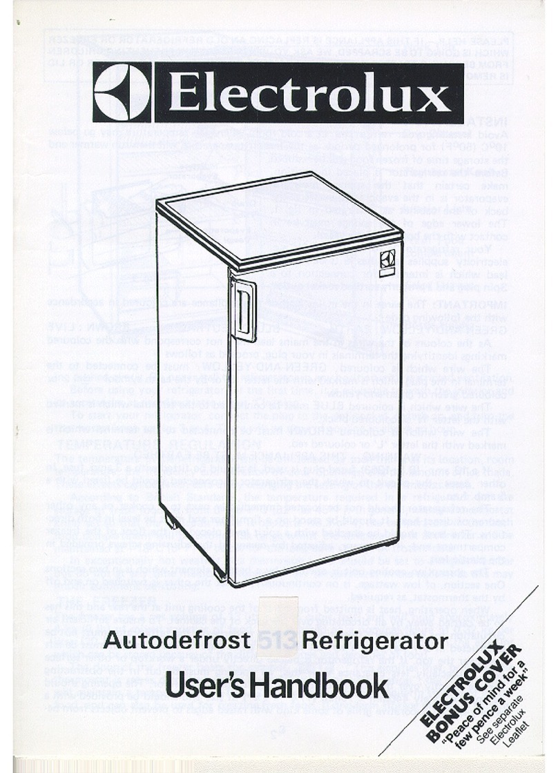 Electrolux RA513 Manual de instrucciones