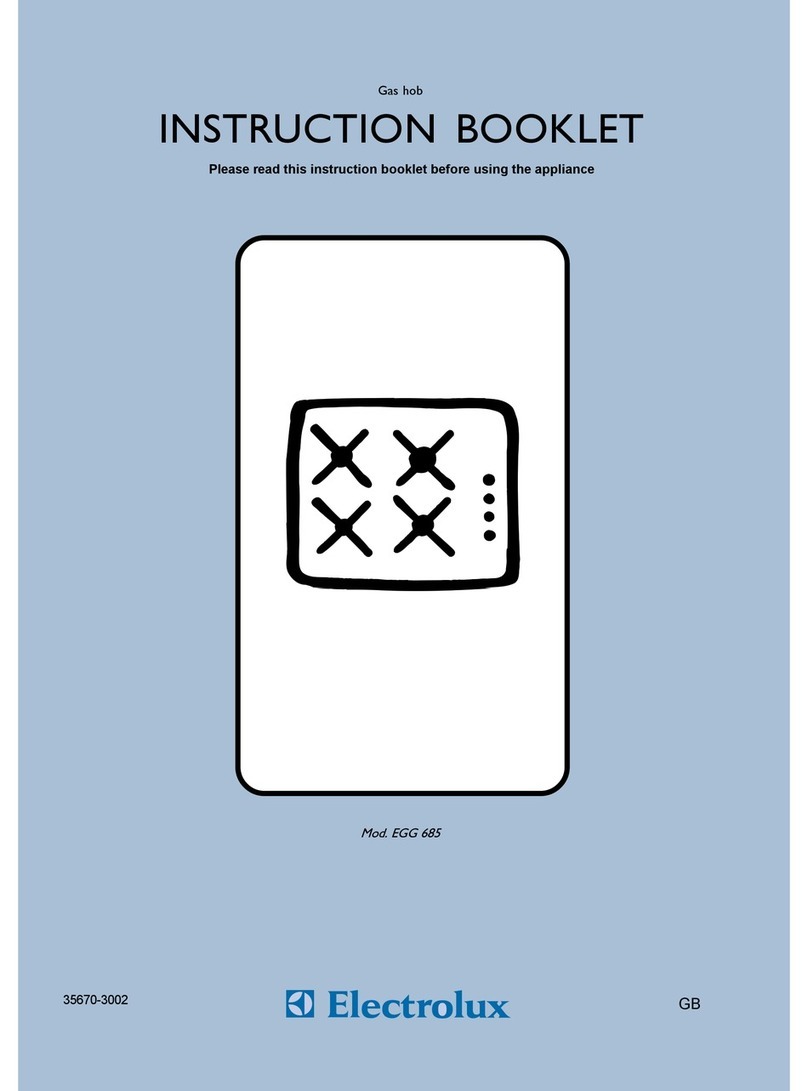 Electrolux EGG 685 Manual de usuario