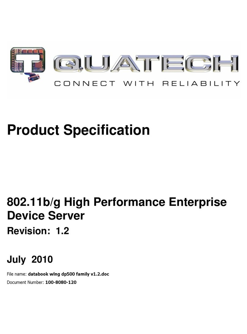 Quatech 802.11B/G Manual del propietario