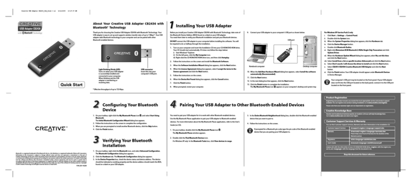 Creative CB2436 Manual de usuario Creative CB2436 Manual de usuario