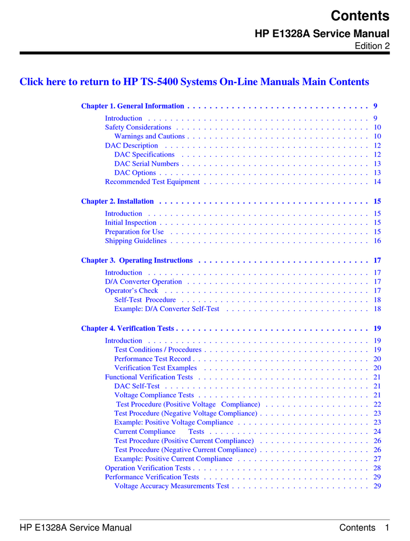 HP E1328A Manual de usuario