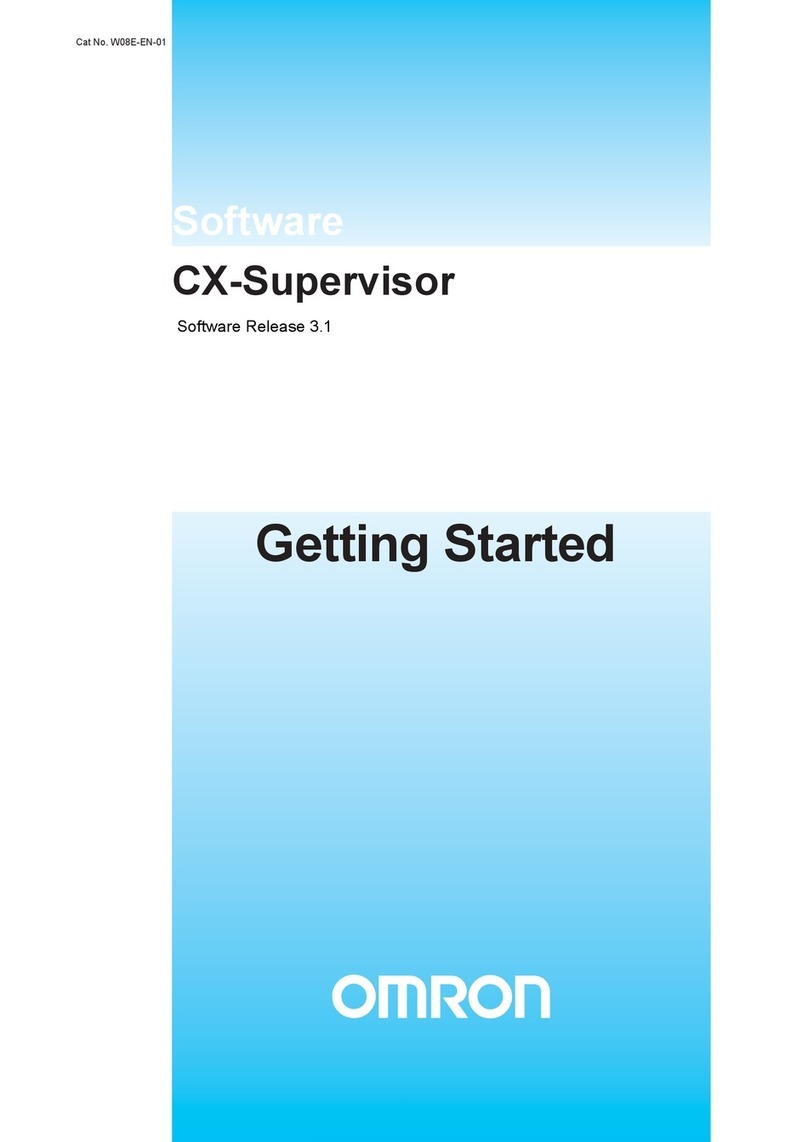 Omron CX-Supervisor Manual de usuario