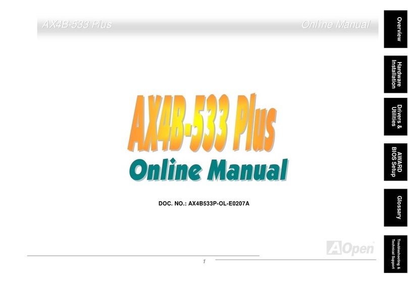 AOpen AX4B-533 Plus Guía de configuración