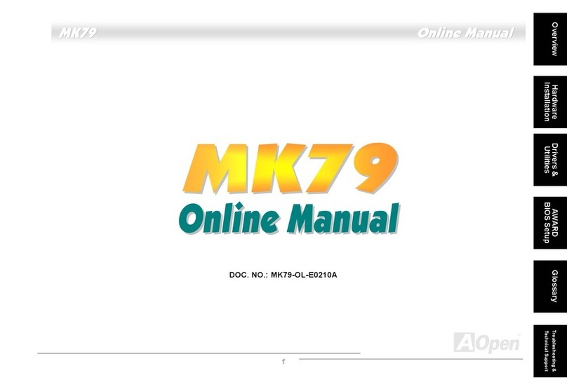 AOpen MK79 Guía de configuración