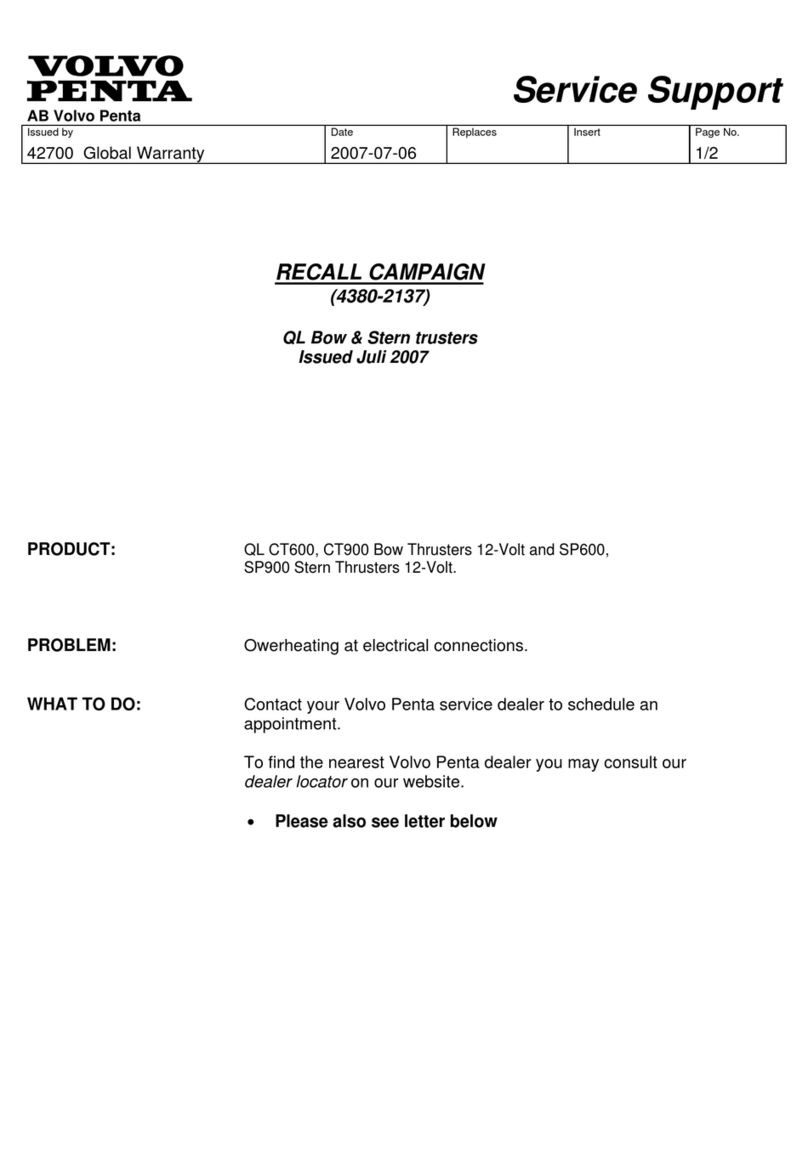 Volvo PENTA Manual de usuario