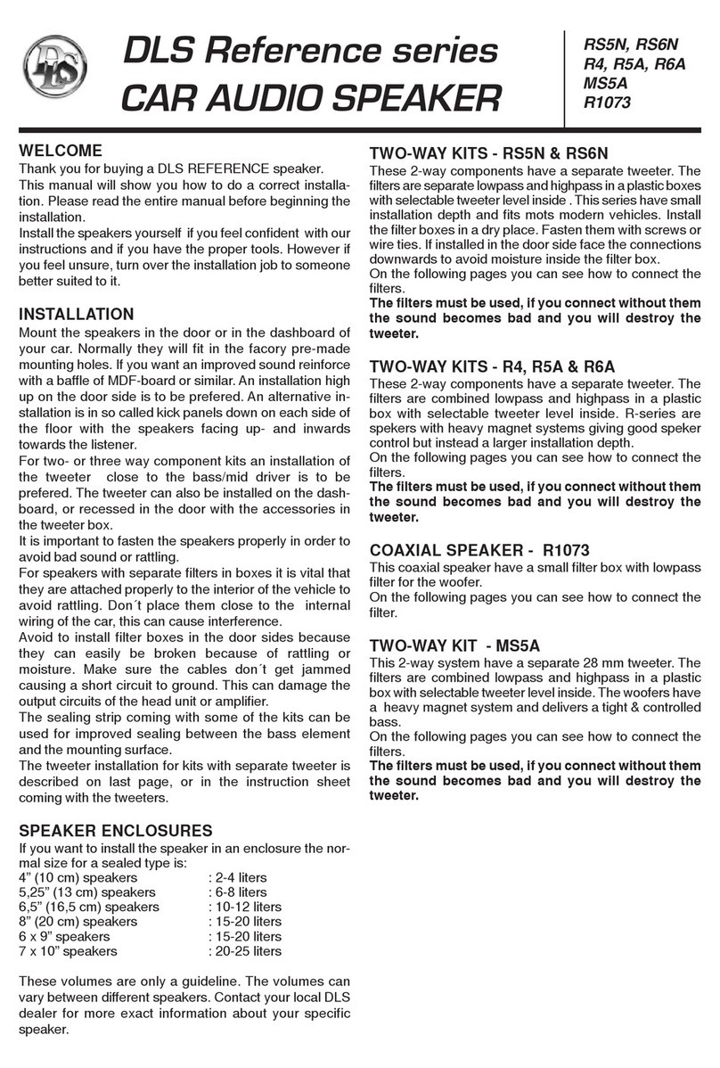 DLS Reference RS5N Manual de usuario