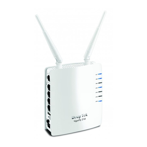 Draytek VigorFly 210 Manual de usuario