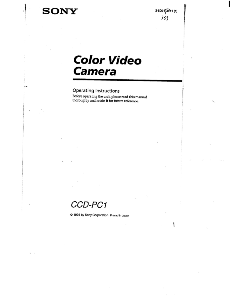 Sony CCD-PC1 Manual de usuario