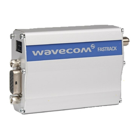 Wavecom FASTRACK M1306B Manual de usuario