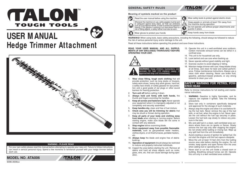 Talon ATA006 Manual de usuario