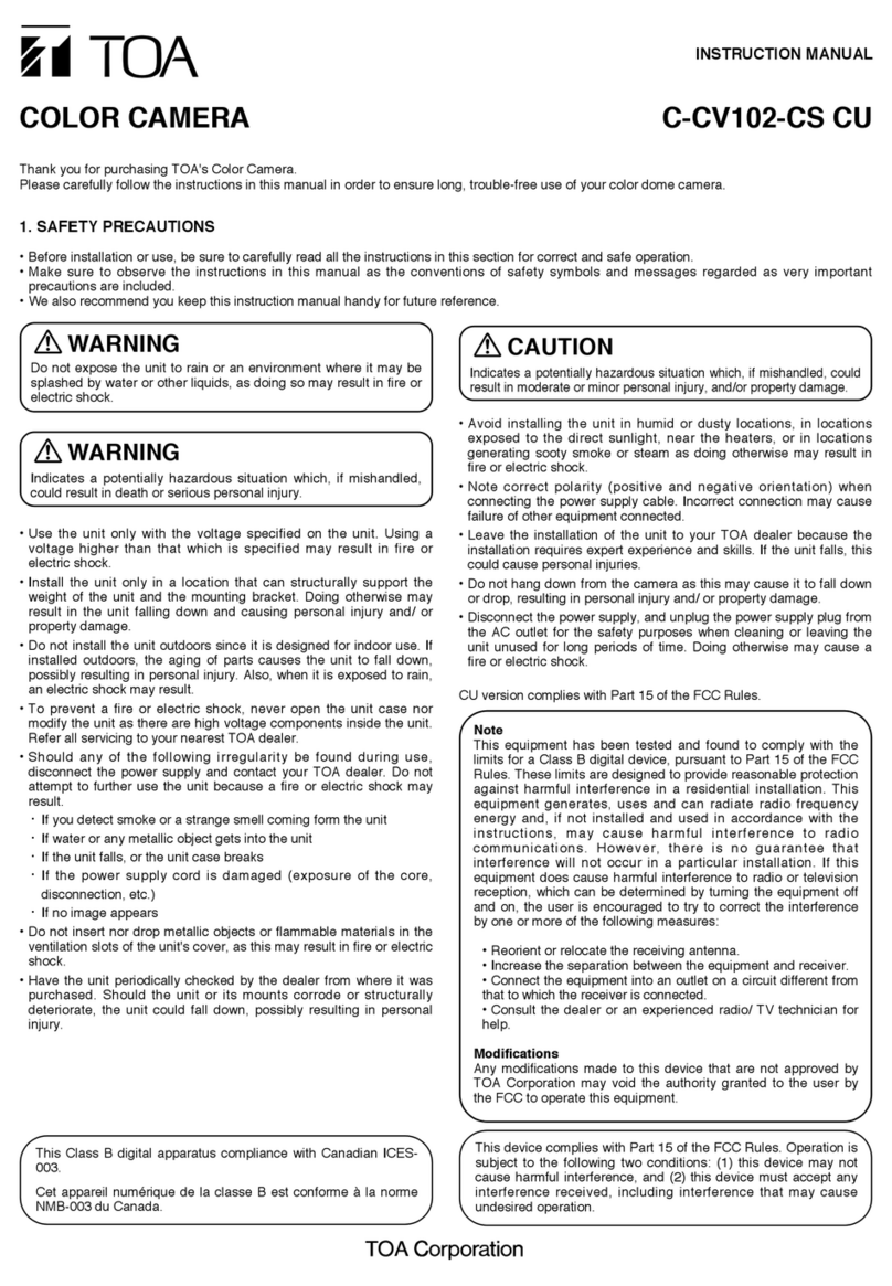 Toa C-CV102-CS Manual de usuario
