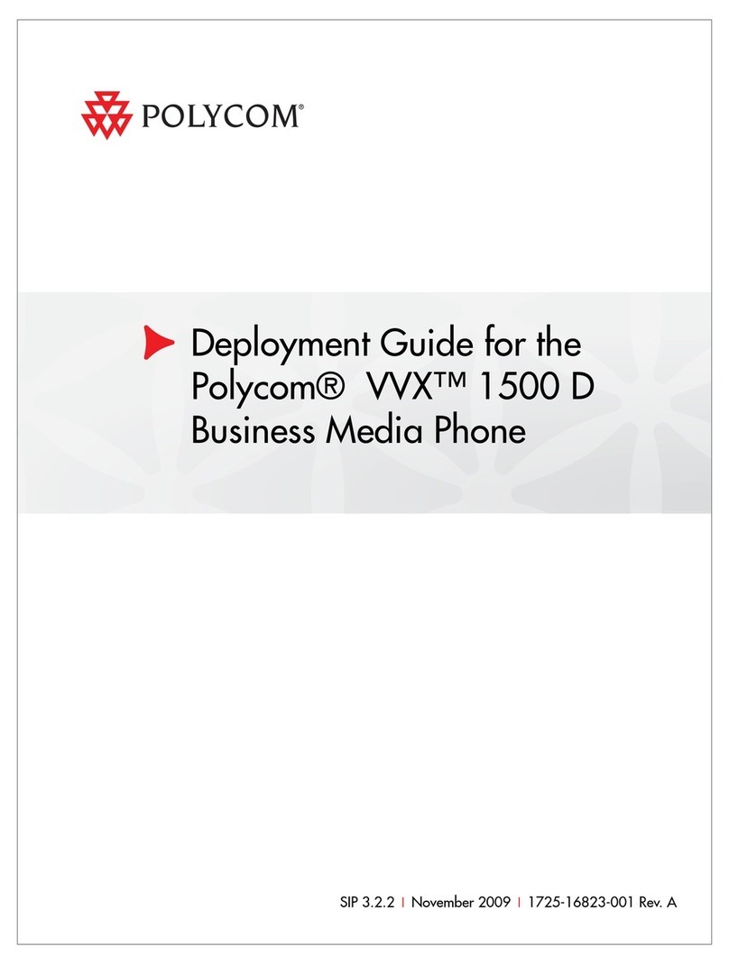 Polycom VVX 1500 D Guía de referencia rápida
