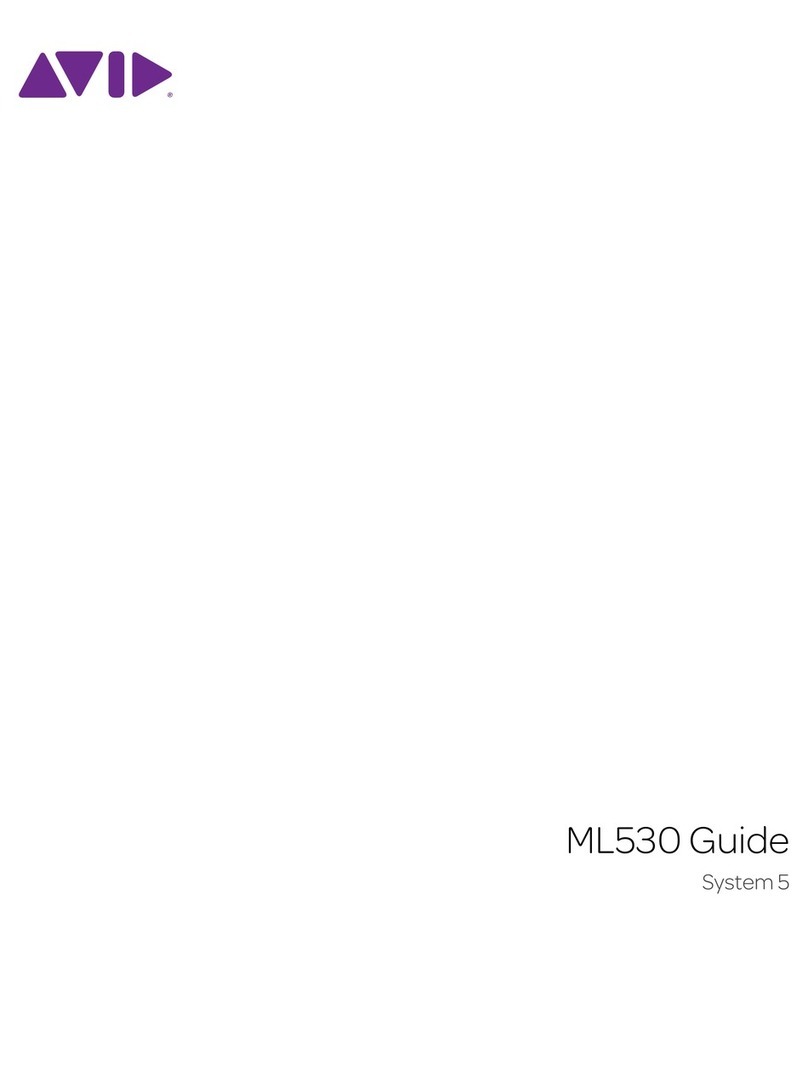 Avid Technology ML530 Manual de usuario