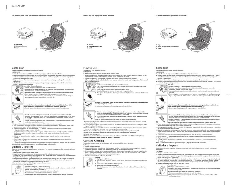 Windmere SM300 Instrucciones de instalación