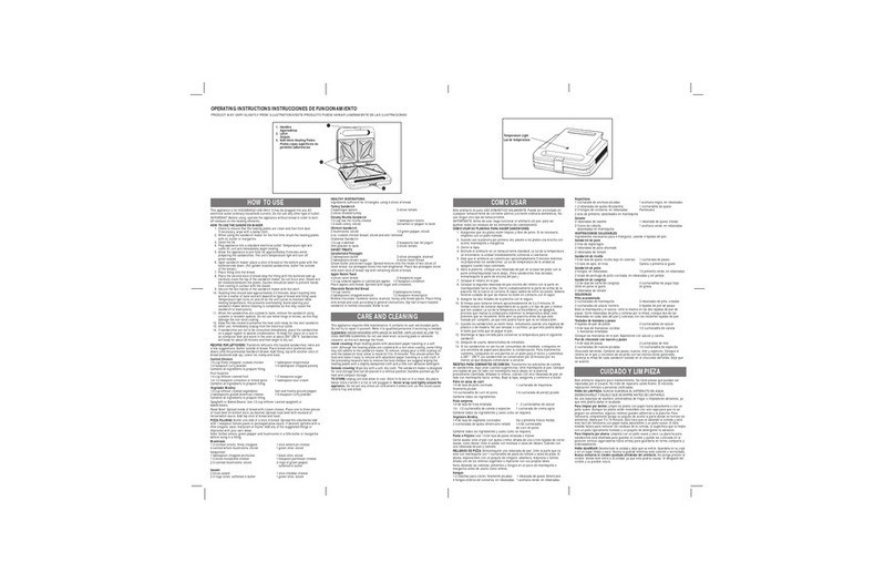 Windmere SM-7 Instrucciones de instalación