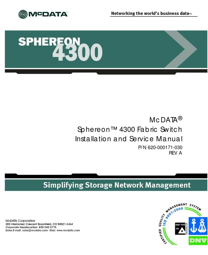 McDATA Sphereon 4300 Manual