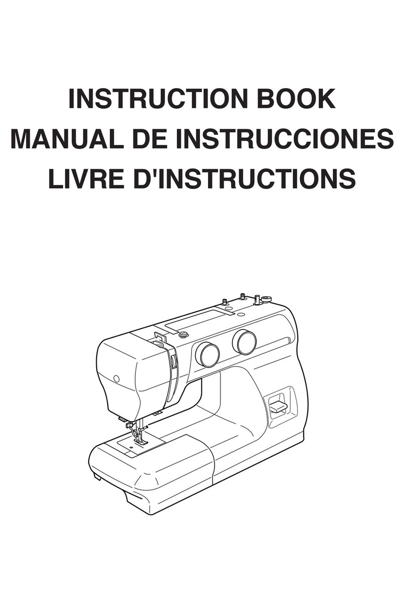 Janome Sewing Machine Manual de usuario