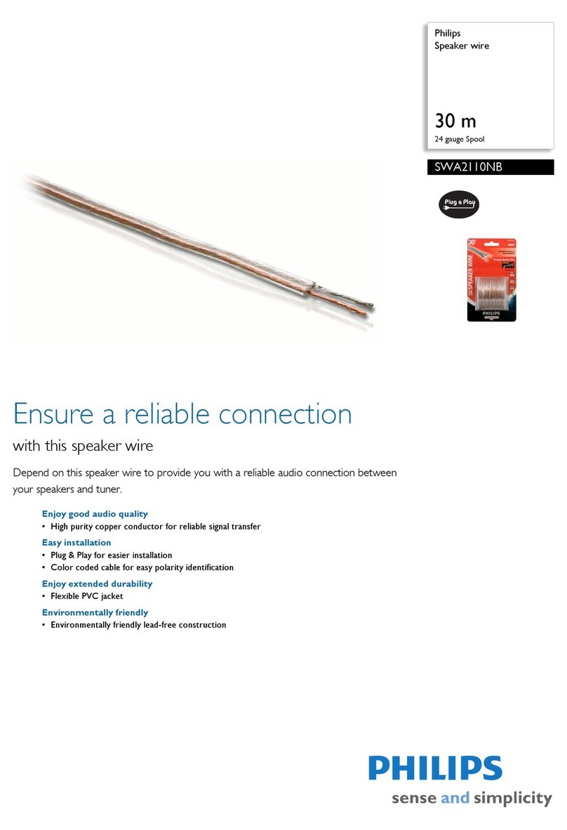 Philips SWA2110NB Manual de usuario