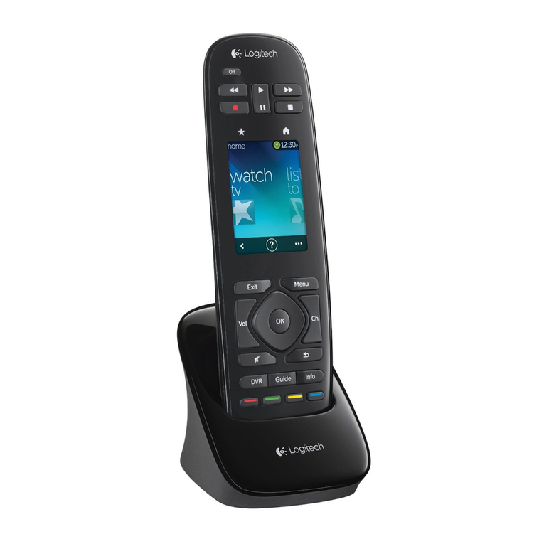 Logitech Harmony Touch Manual de usuario