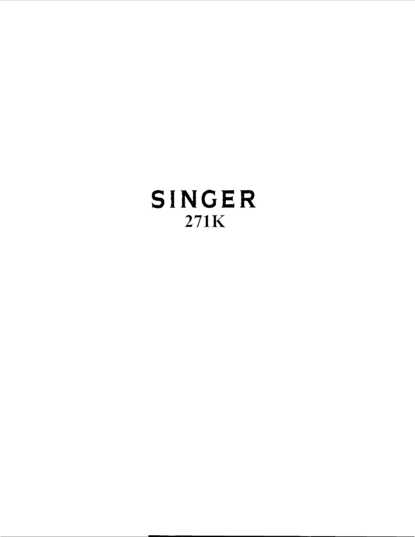 Singer 271K Manual de usuario