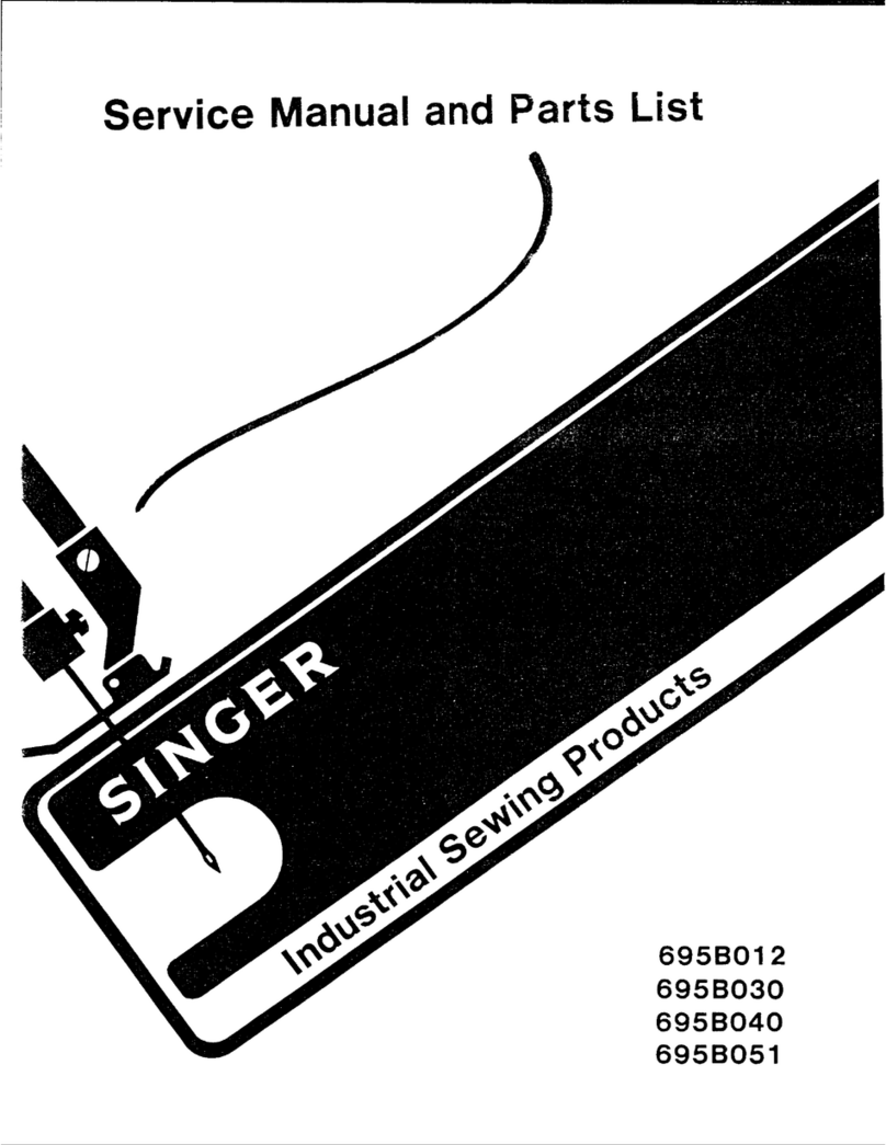 Singer 695B012 Guía de solución de problemas