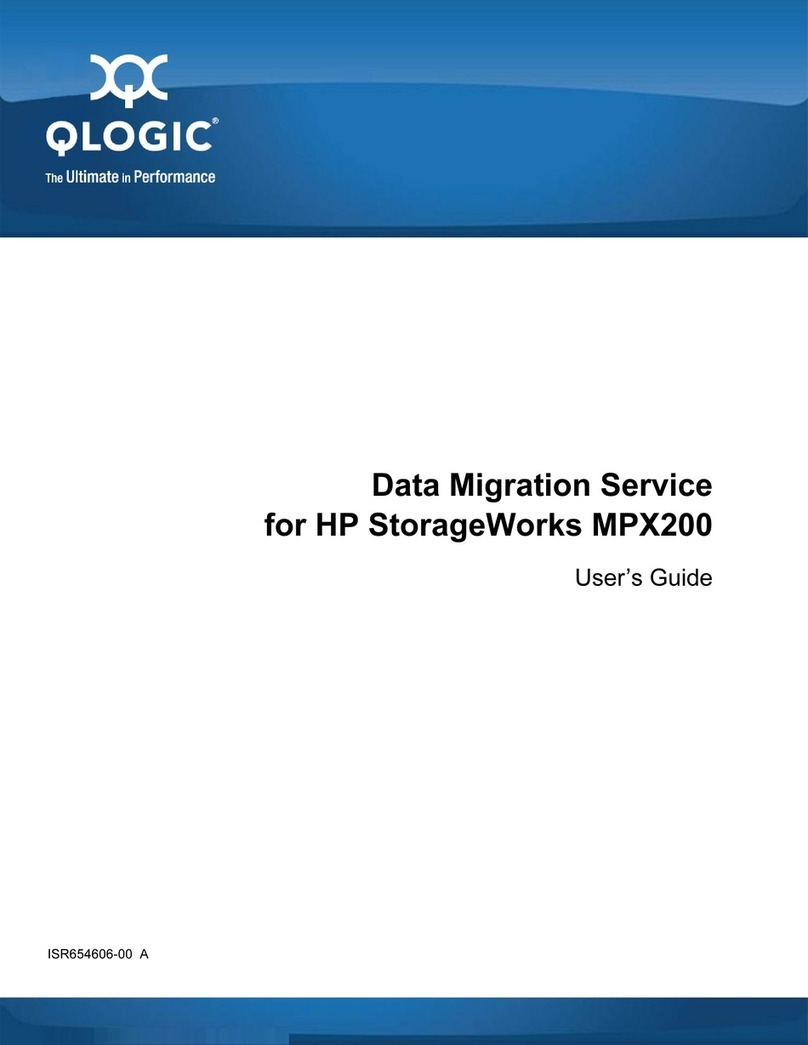 Qlogic Data Migration Service Manual de usuario