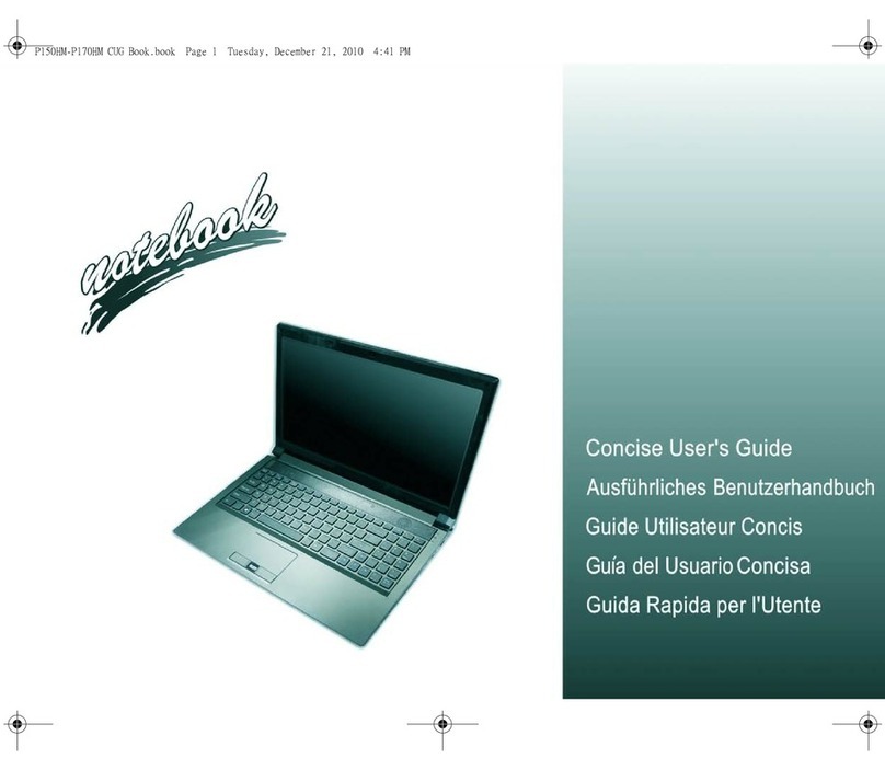 EUROCOM Notebook Manual de usuario
