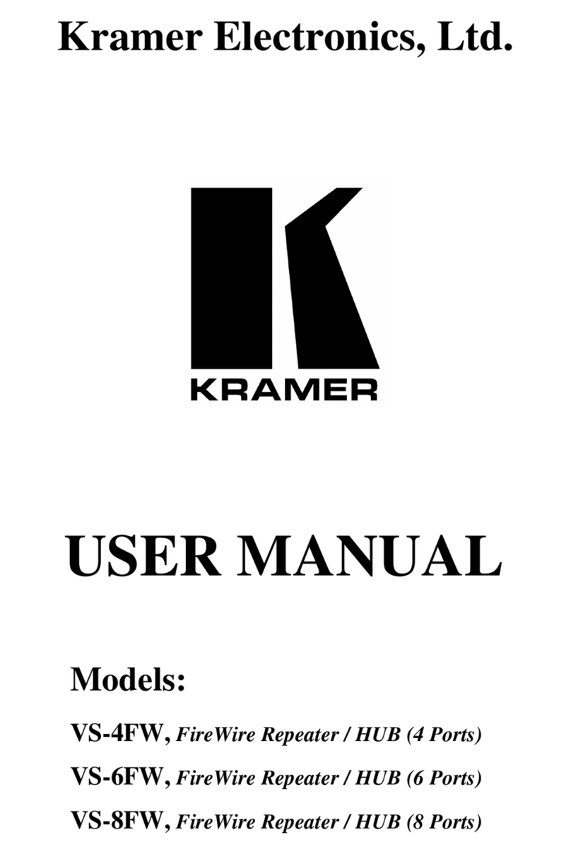 Kramer VS-4FW Manual de usuario
