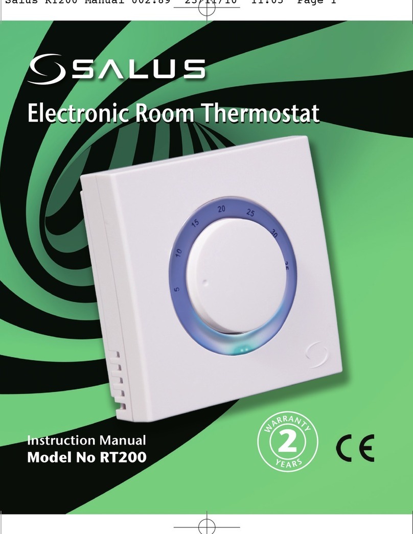 Salus RT200 Manual de usuario