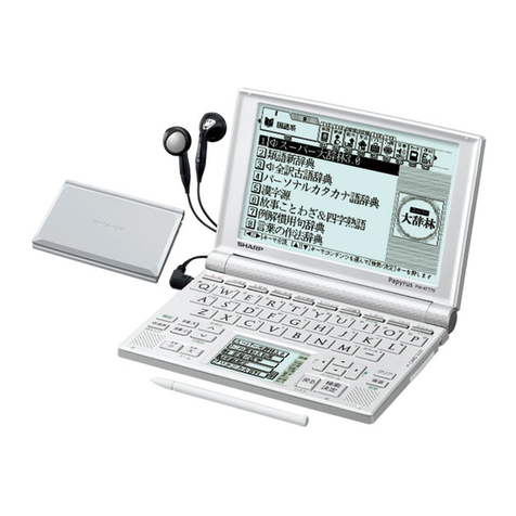 Sharp PW-AT770 Manual de usuario