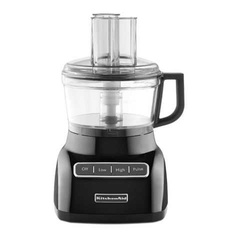 KitchenAid KFP0711OB Manual de usuario