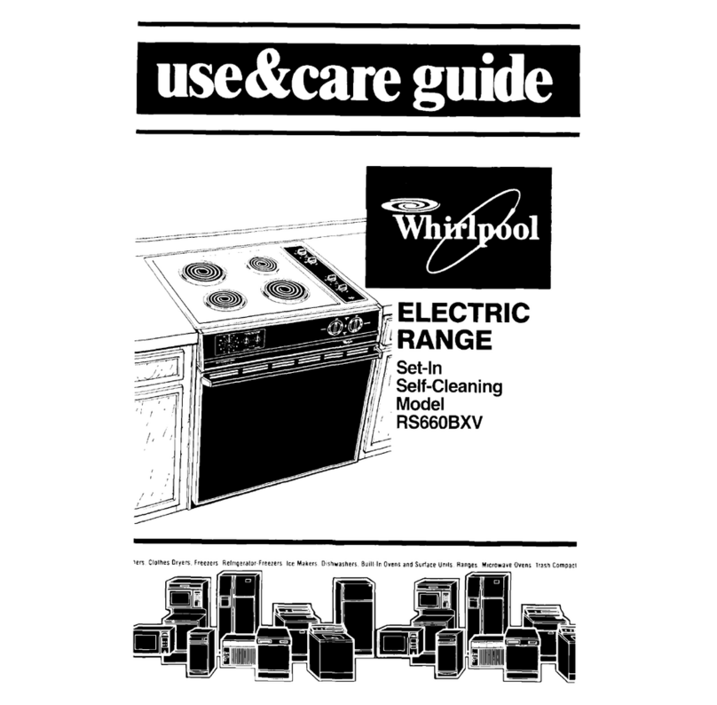 Whirlpool RS660BXV Manual de usuario Whirlpool RS660BXV Manual de usuario
