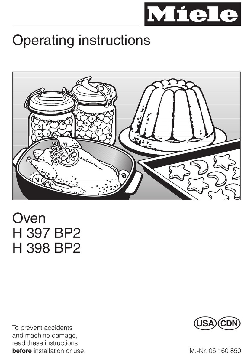 Miele H397BP2 Manual de usuario