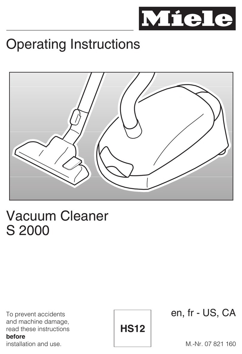 Miele S 2000 Manual de usuario