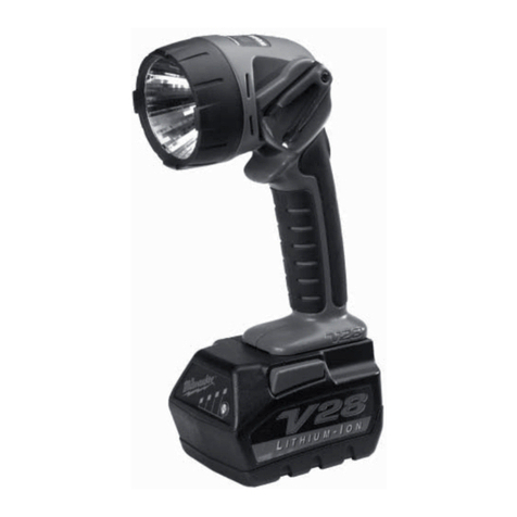 Milwaukee worklight Manual de usuario