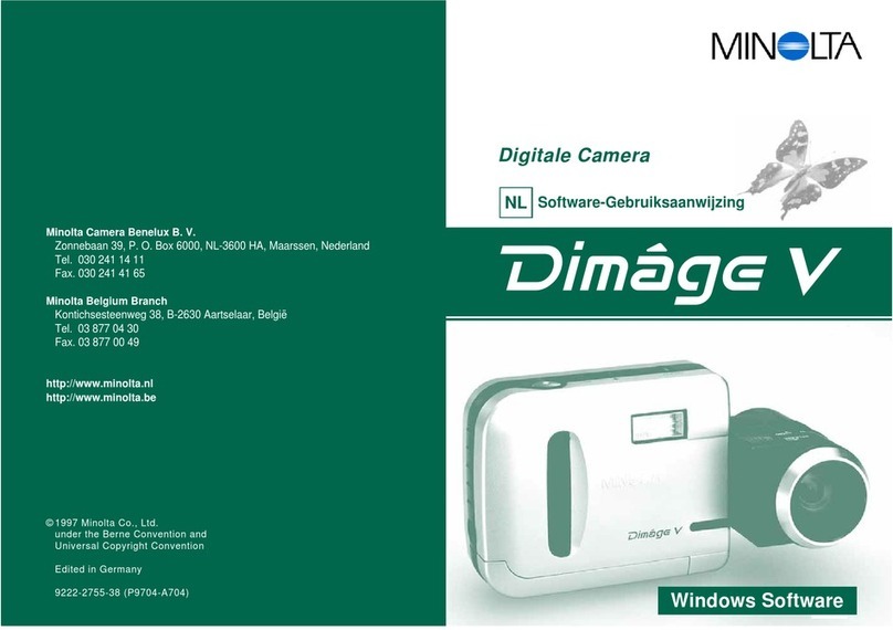 Minolta Dimage V Manual de usuario