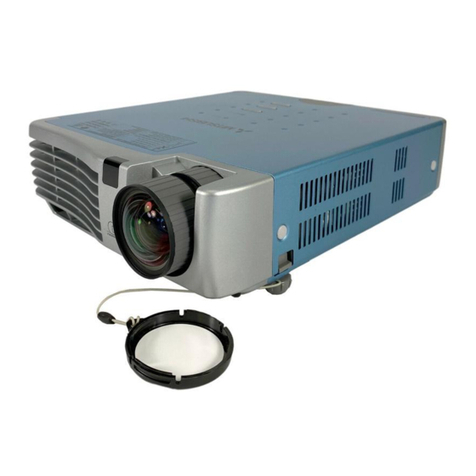 Mitsubishi DATA PROJECTOR Manual de usuario