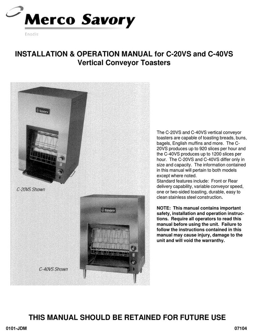 Merco C-40VS Manual de usuario