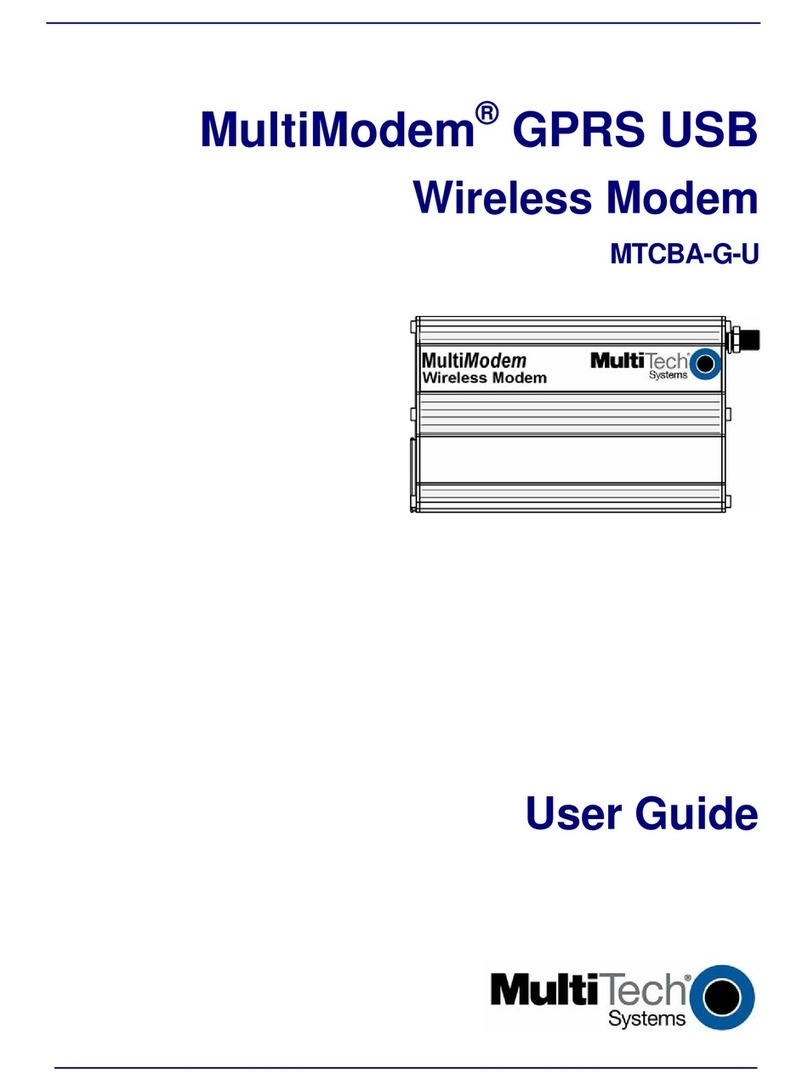 Multitech GPRS Manual de usuario