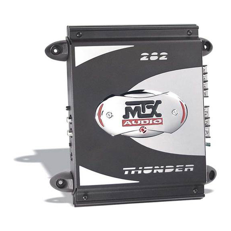 MTX Thunder202 Manual de usuario