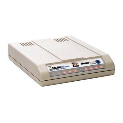 Multitech MultiModem MT5600ZDX Manual de usuario Multitech MultiModem MT5600ZDX Manual de usuario